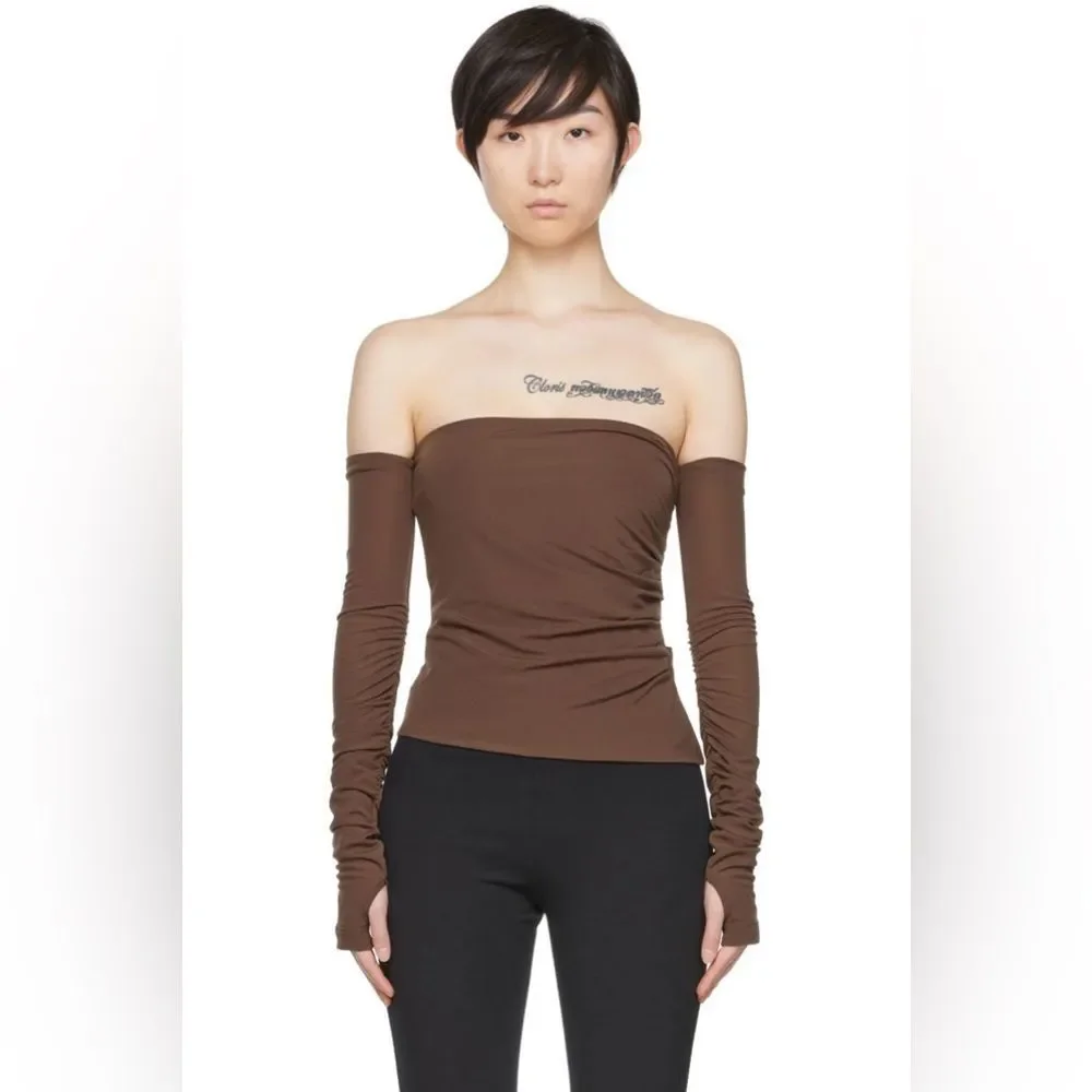 Helmut Lang Long Sleeve / Tub Top (NEW) - Picture 4 of 16